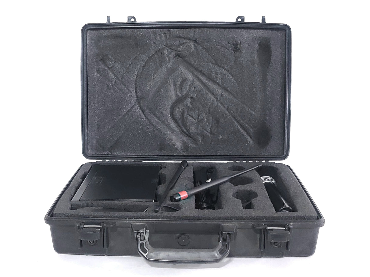 Shure ULXP4 Wireless Receiver Kit (J1: 554-590MHz) w/ Accessories in Pelican 1490 Case