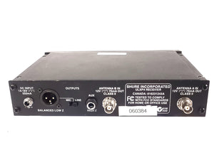 Shure ULXP4 Wireless Receiver (J1: 554-590 MHz)