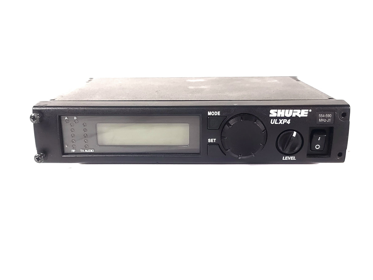 Shure ULXP4 Wireless Receiver (J1: 554-590 MHz) (TONE KEY ISSUES)