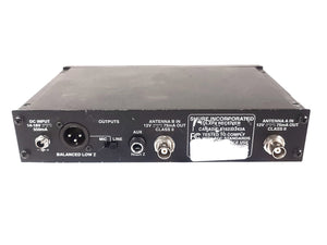 Shure ULXP4 Wireless Receiver (J1: 554-590 MHz) (TONE KEY ISSUES)