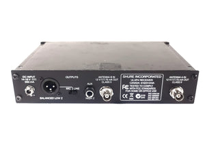 Shure ULXP4 Wireless Receiver (J1: 554-590 MHz) (TONE KEY ISSUES)