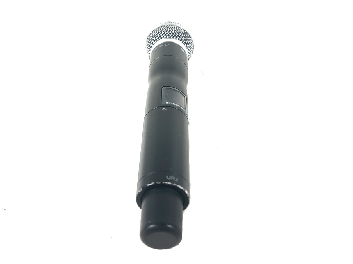 Shure UR2-H4 Hand Held Microphone (518-578 MHz) w/ Shure SM58