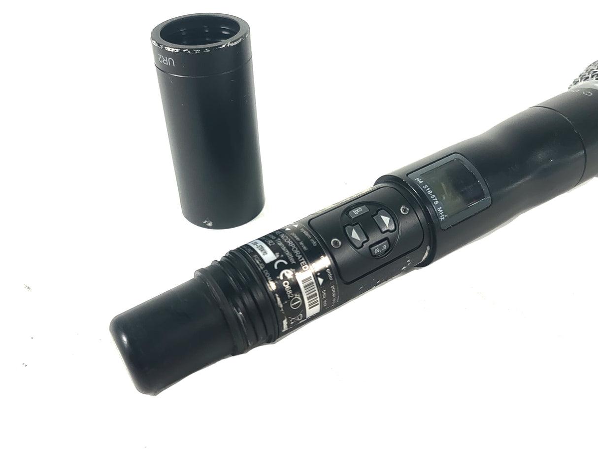 Shure UR2-H4 Hand Held Microphone (518-578 MHz) w/ Shure SM58