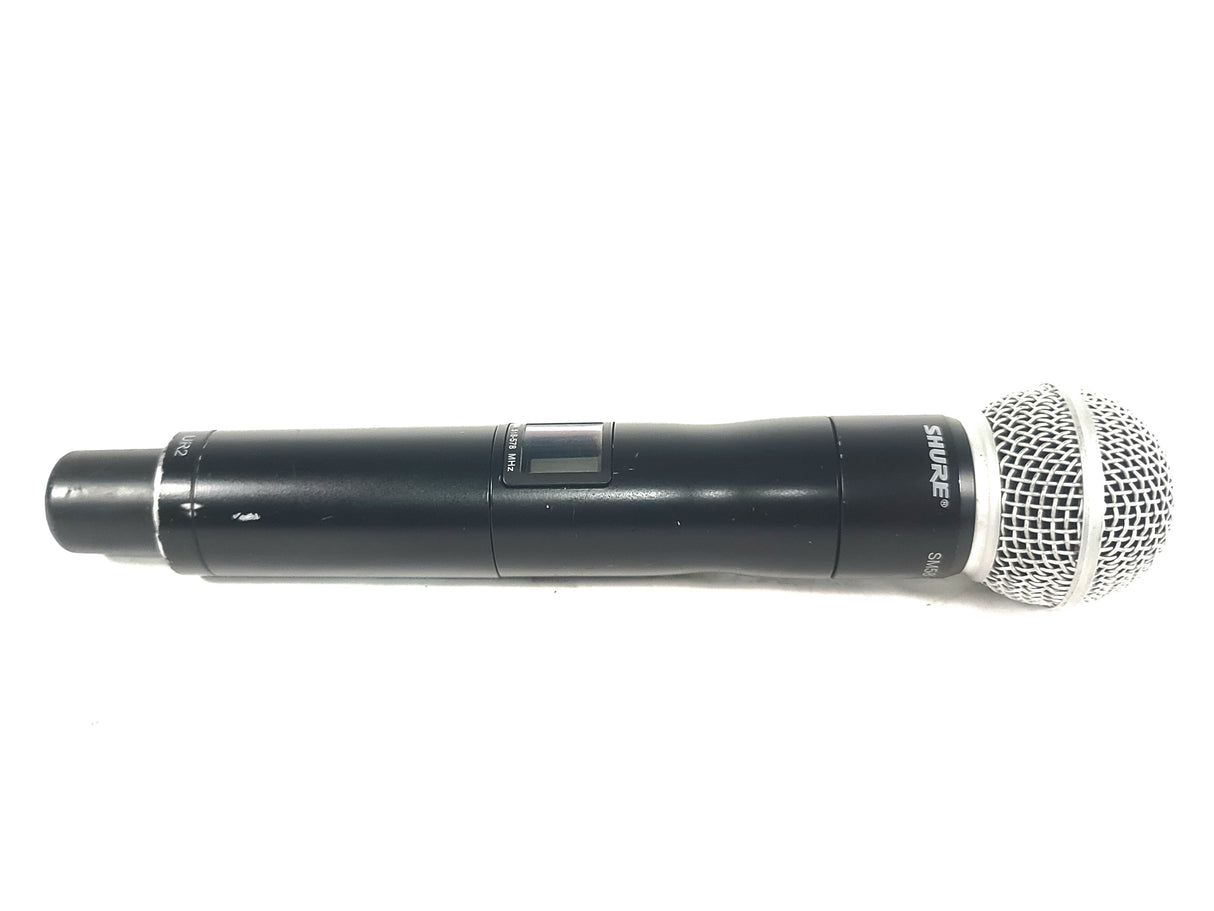 Shure UR2-H4 Hand Held Microphone (518-578 MHz) w/ Shure SM58