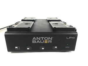 Anton Bauer 8475-0126 LP4 Quad Gold Mount Charger