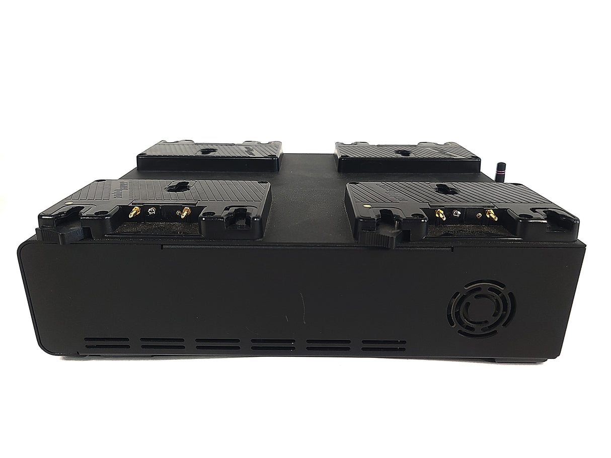 Anton Bauer 8475-0126 LP4 Quad Gold Mount Charger