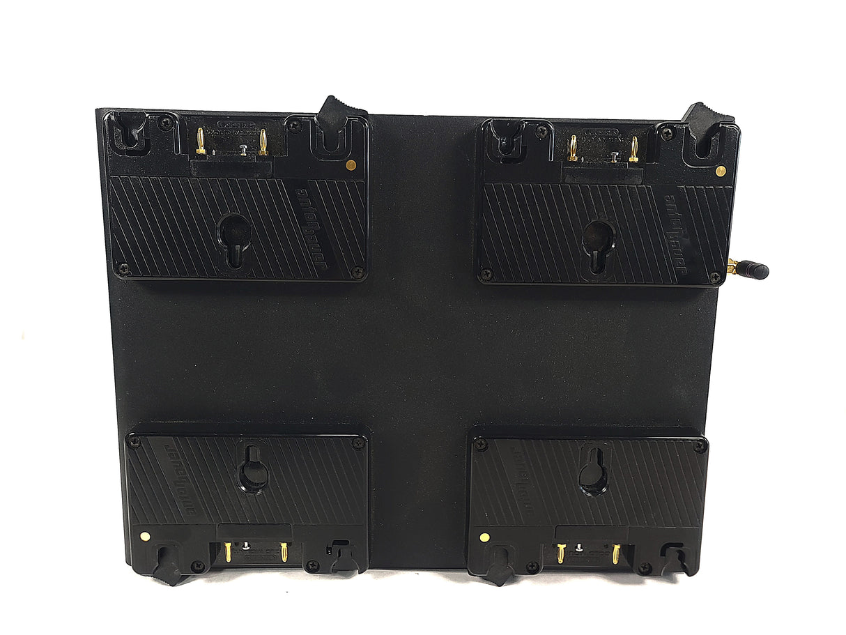 Anton Bauer 8475-0126 LP4 Quad Gold Mount Charger