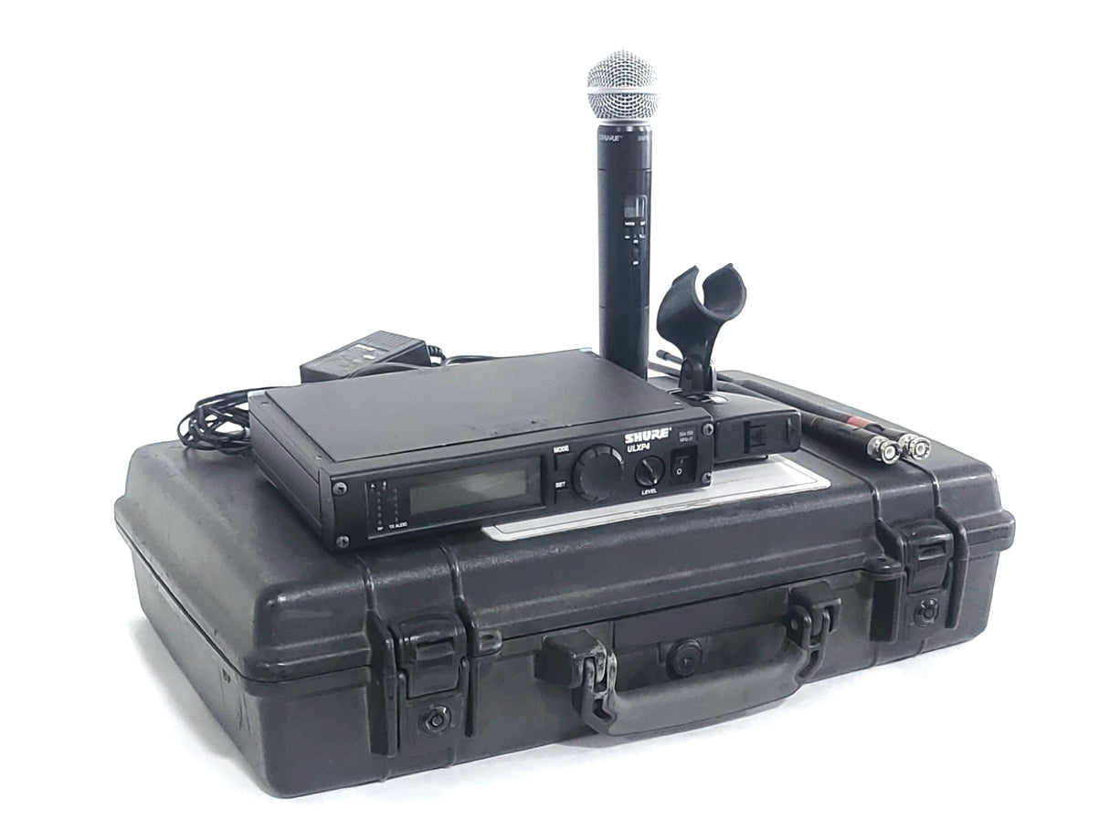 Shure ULXP4 Wireless Receiver Kit (G3: 470-506MHz) w/ Accessories in Pelican 1490 Case