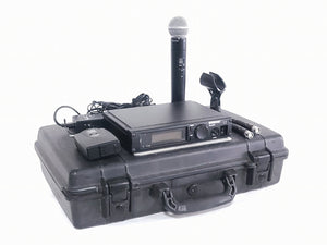 Shure ULXP4 Wireless Receiver Kit (J1: 554-590MHz) w/ Accessories in Pelican 1490 Case