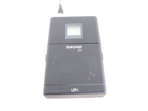 Shure UR1 H4 Wireless Transmitter Belt Pack  (518-573 MHz) w/ Antenna