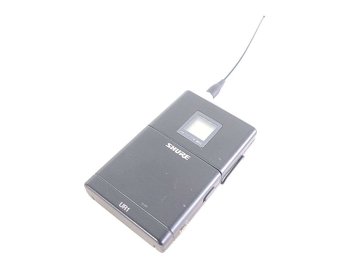 Shure UR1 H4 Wireless Transmitter Belt Pack  (518-573 MHz) w/ Antenna