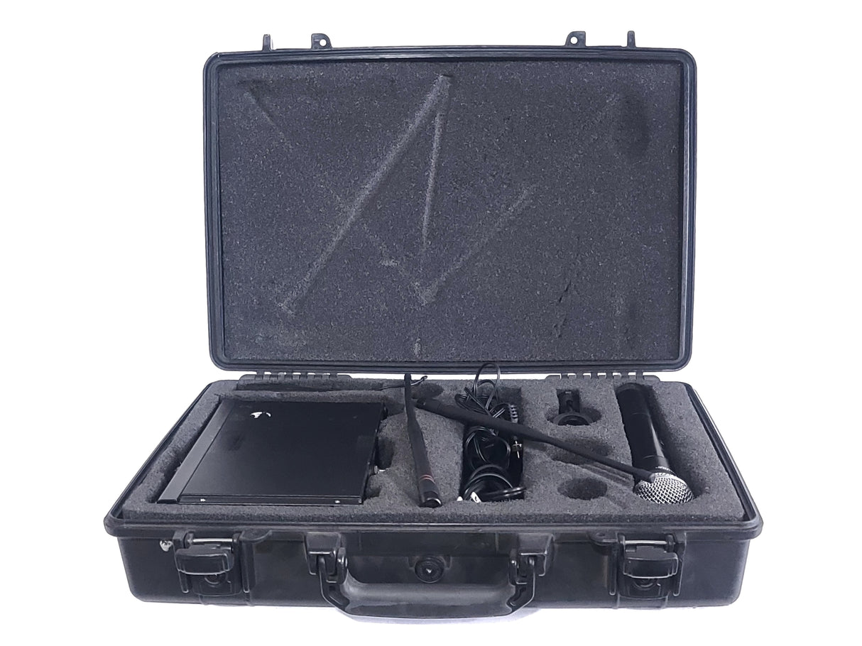 Shure ULXP4 Wireless Receiver Kit (J1: 554-590MHz) w/ Accessories in Pelican 1490 Case