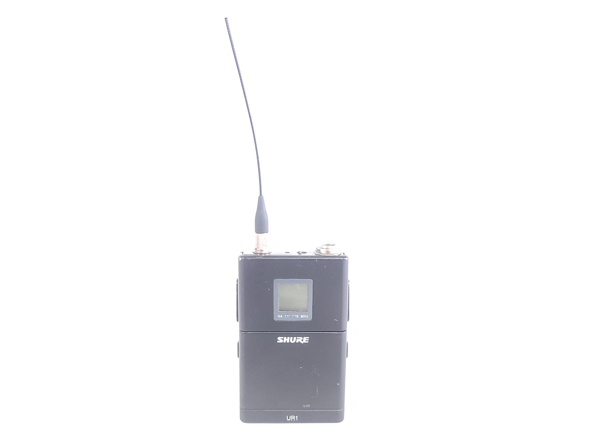 Shure UR1 H4 Wireless Transmitter Belt Pack  (518-573 MHz) w/ Antenna