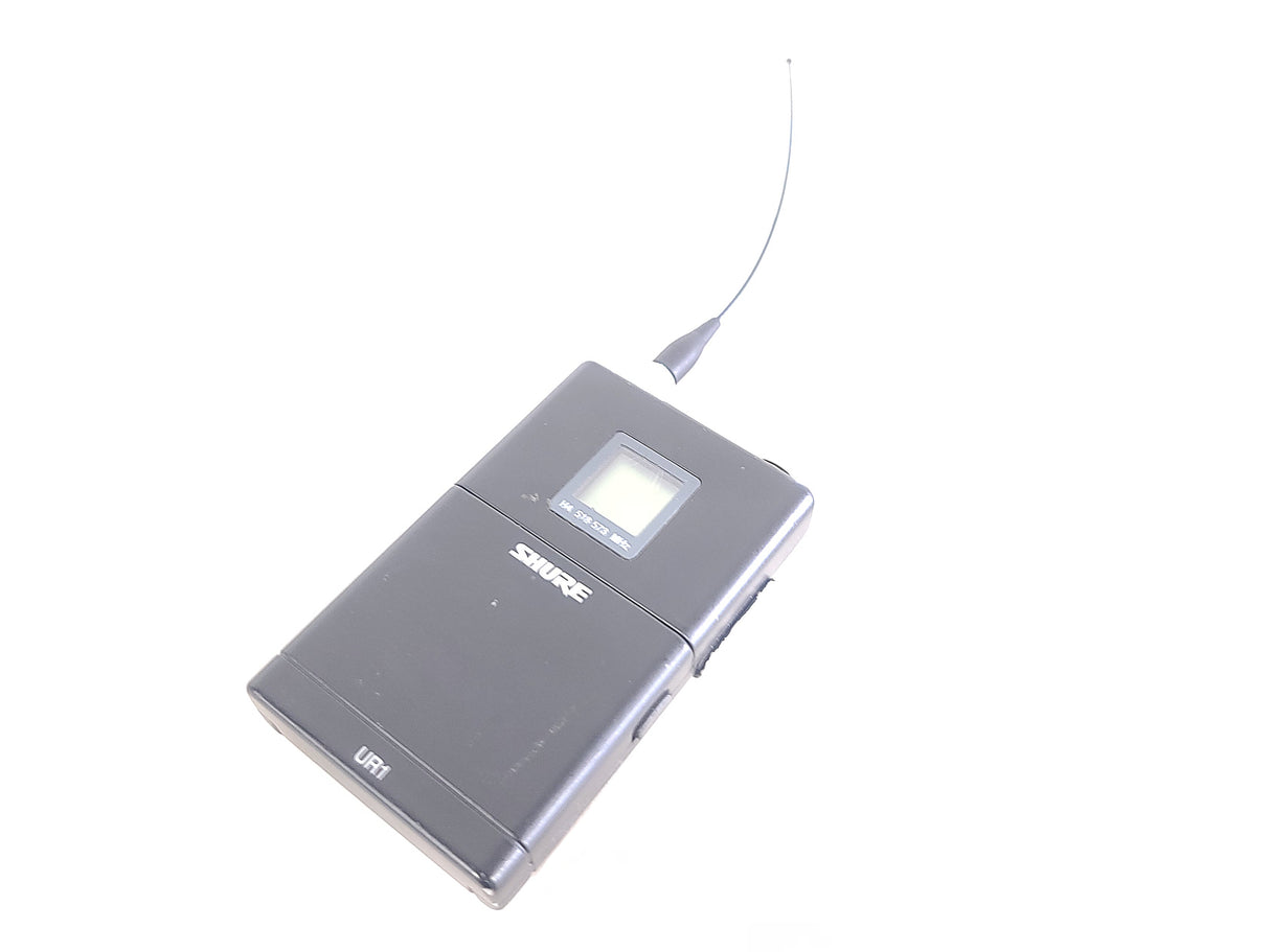 Shure UR1 H4 Wireless Transmitter Belt Pack  (518-573 MHz) w/ Antenna