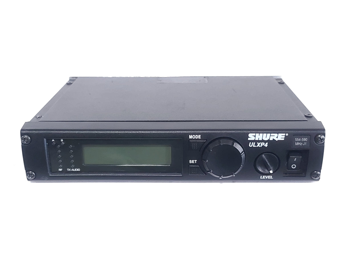 Shure ULXP4 Wireless Receiver Kit (J1: 554-590MHz) w/ Accessories in Pelican 1490 Case