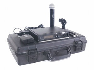 Shure ULXP4 Wireless Receiver Kit (G3: 470-506MHz) w/ Accessories in Pelican 1490 Case