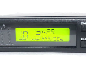 Shure ULXP4 Wireless Receiver Kit (J1: 554-590MHz) w/ Accessories in Pelican 1490 Case