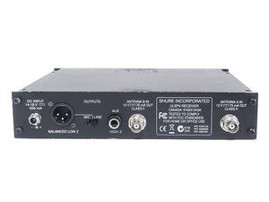 Shure ULXP4 Wireless Receiver Kit (J1: 554-590MHz) w/ Accessories in Pelican 1490 Case