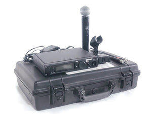 Shure ULXP4 Wireless Receiver Kit (G3: 470-506MHz) w/ Accessories in Pelican 1490 Case