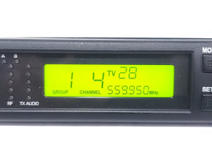 Shure ULXP4 Wireless Receiver Kit (G3: 470-506MHz) w/ Accessories in Pelican 1490 Case