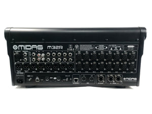 Midas M32R LIVE Digital Console for Live Performance and Studio Recording w/ Klark Teknik DN32-USB Option Card