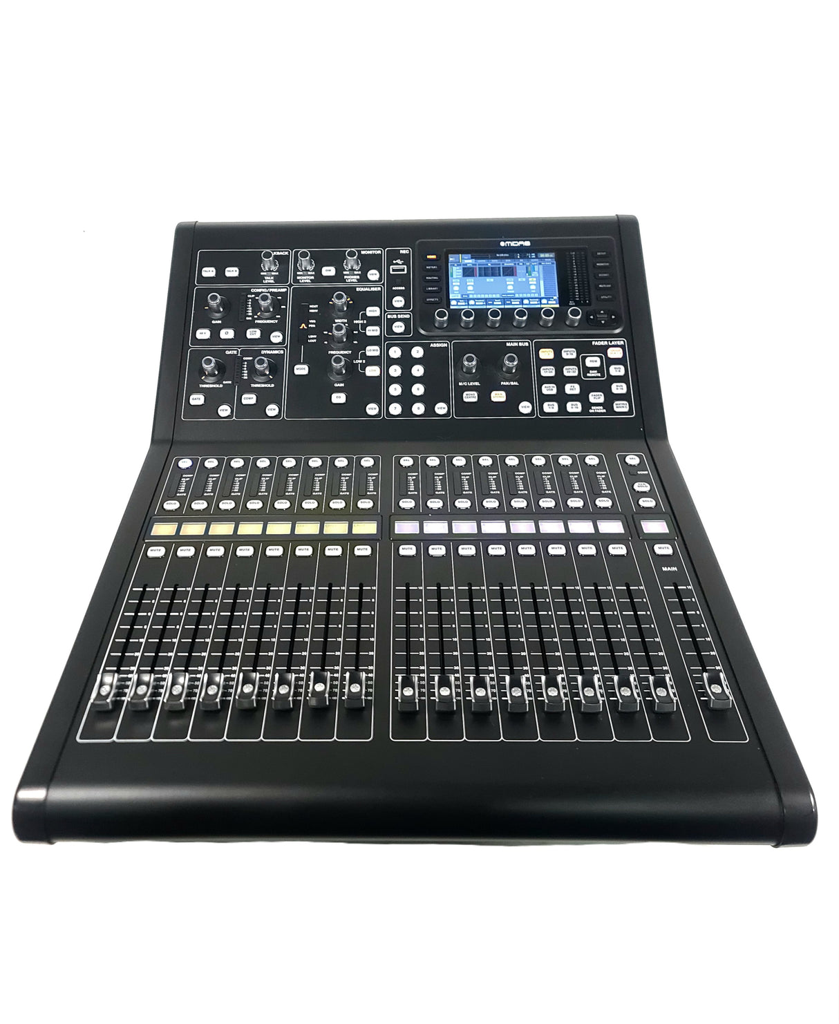 Midas M32R LIVE Digital Console for Live Performance and Studio Recording w/ Klark Teknik DN32-USB Option Card