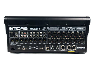 Midas M32R LIVE Digital Console for Live Performance and Studio Recording w/ Klark Teknik DN32-USB Option Card