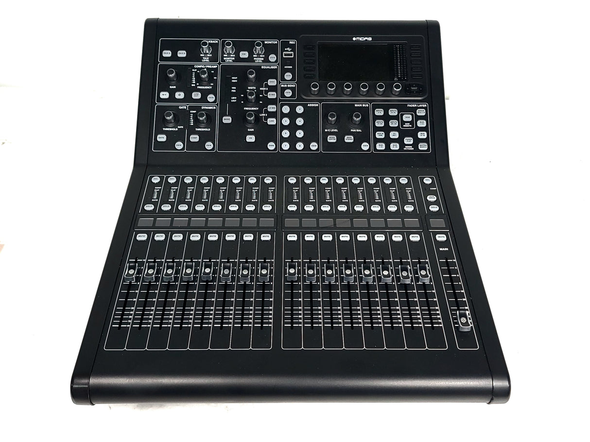 Midas M32R LIVE Digital Console for Live Performance and Studio Recording w/ Klark Teknik DN32-USB Option Card