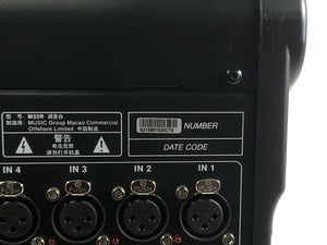 Midas M32R LIVE Digital Console for Live Performance and Studio Recording w/ Klark Teknik DN32-USB Option Card