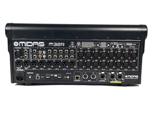 Midas M32R LIVE Digital Console for Live Performance and Studio Recording w/ Klark Teknik DN32-USB Option Card