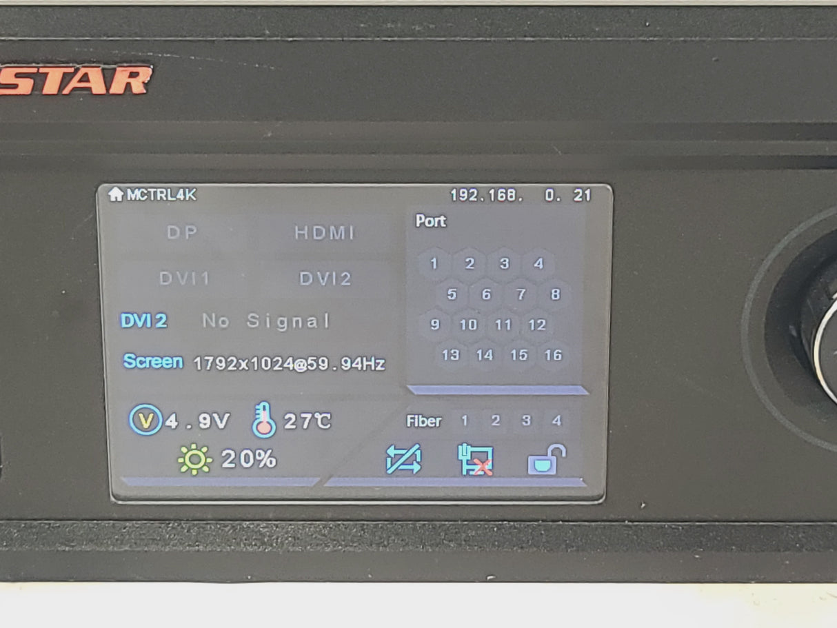Novastar MCTRL4K Video Controller (4k Resolution)