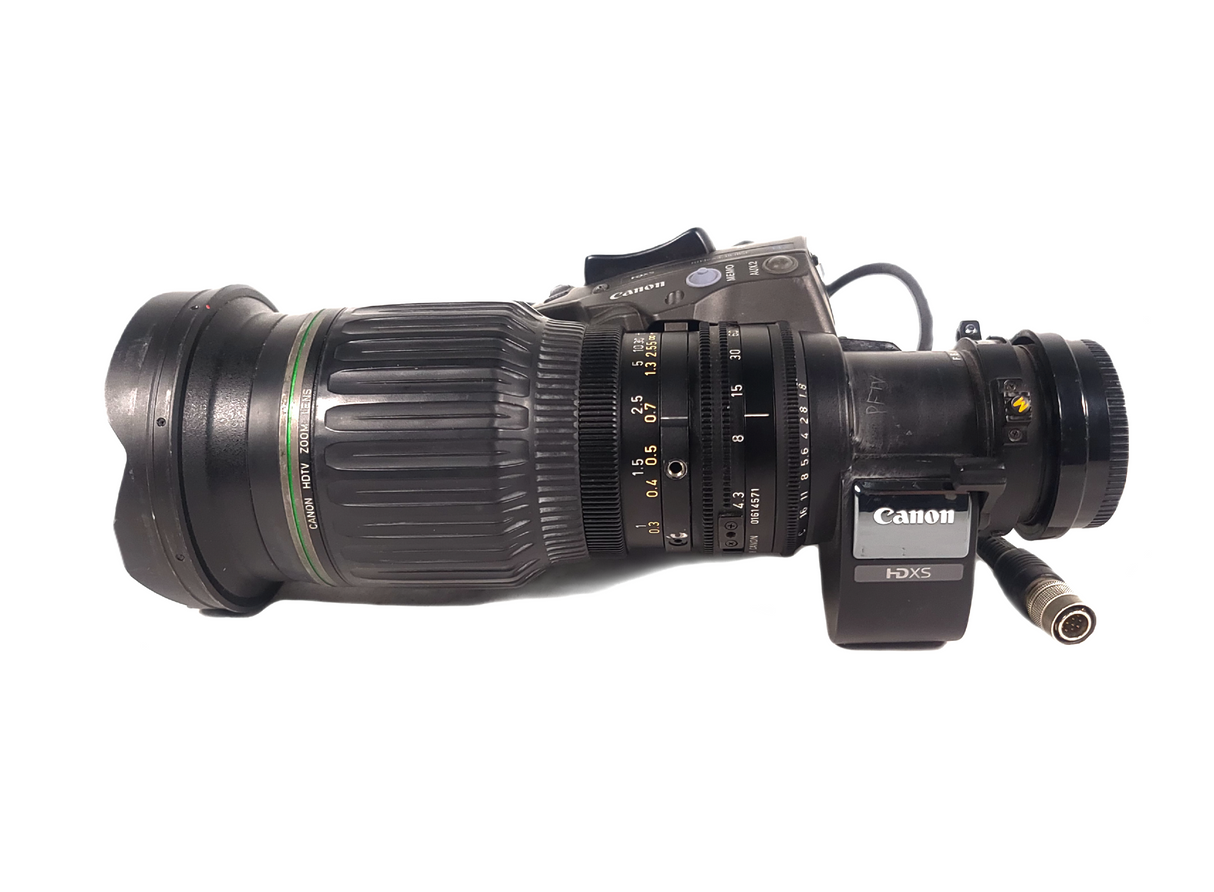 Canon HJ14ex4.3B IRSE HDXS Lens w/ Accessories