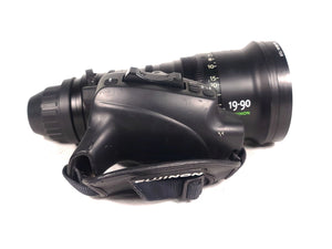FUJINON 19-90mm T2.9 PL Mount Cabrio Compact Zoom Lens in Hard Carrying Case