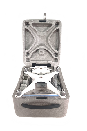 DJI WM331S Phantom 4 Pro V2.0 Drone w/ Gimble, DJI 1:2 8-11 24mm Camera, DJI GL300L Controller, Cell Phone Mount & Accessories in DJI Travel Case
