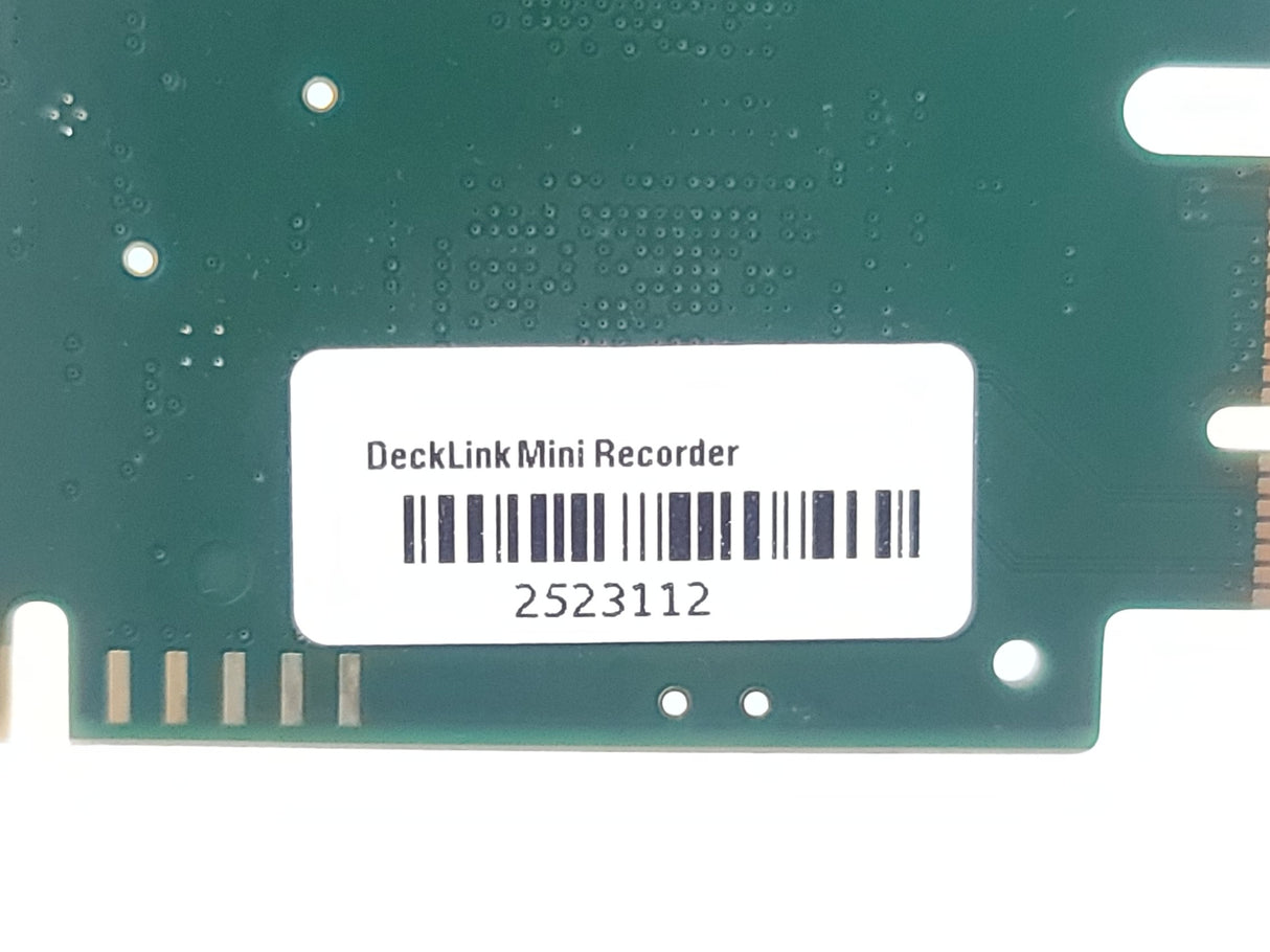 Blackmagic Design BMDPCB217D1 DeckLink Mini Recorder