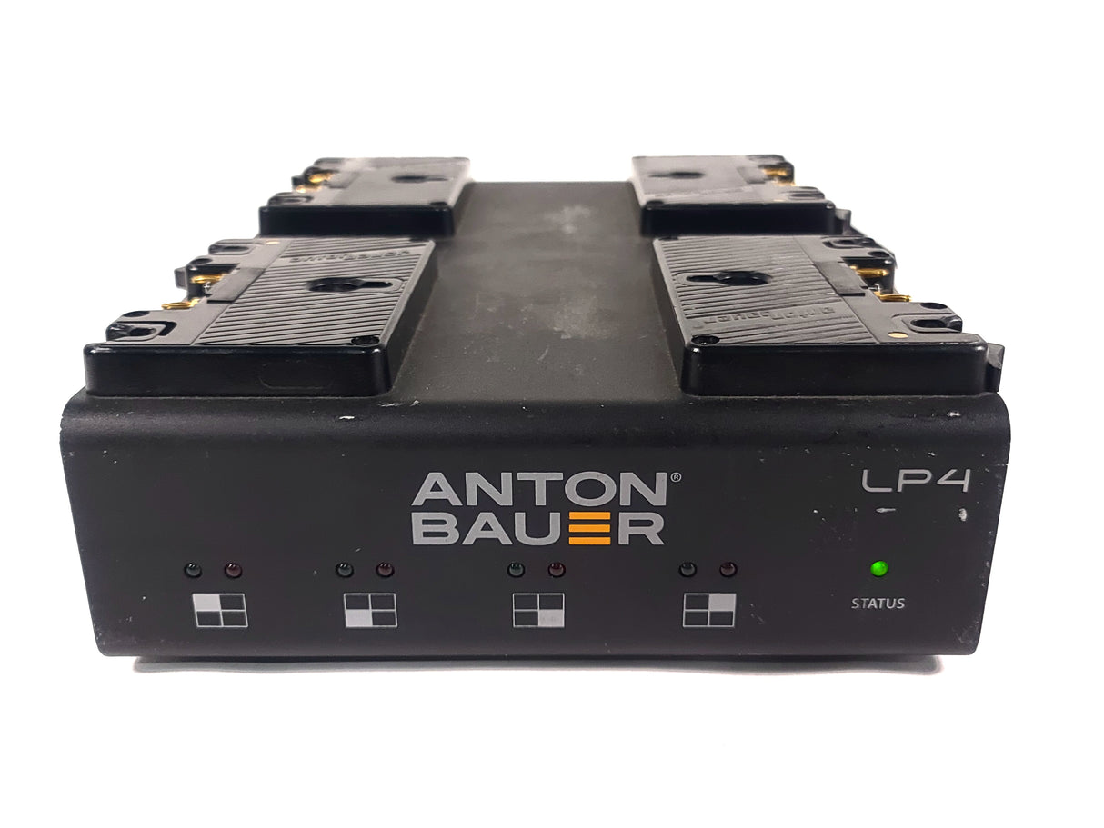 Anton Bauer 8475-0126 LP4 Quad Gold Mount Charger