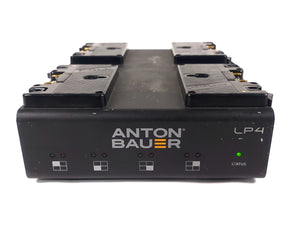 Anton Bauer 8475-0126 LP4 Quad Gold Mount Charger