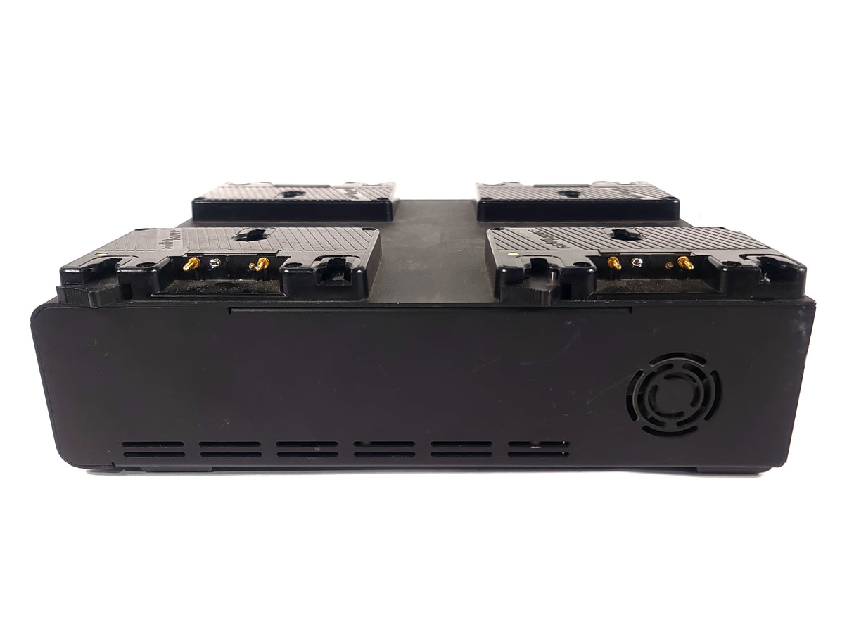 Anton Bauer 8475-0126 LP4 Quad Gold Mount Charger