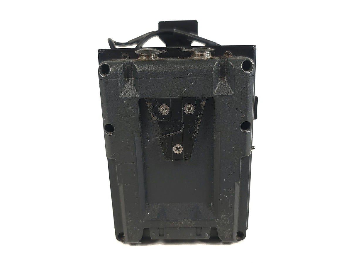 Hawk-Woods VL-RM8 V-Mount Power Holder for Slot-Mount Wireless Receiver w/ 25-Pin Sub-D Connector & Anton Bauer Power Tap