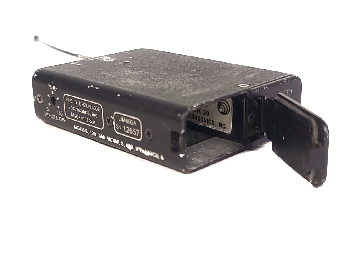 Lectrosonics UM400A Block 20 Belt Pack Transmitter (512-537MHz)
