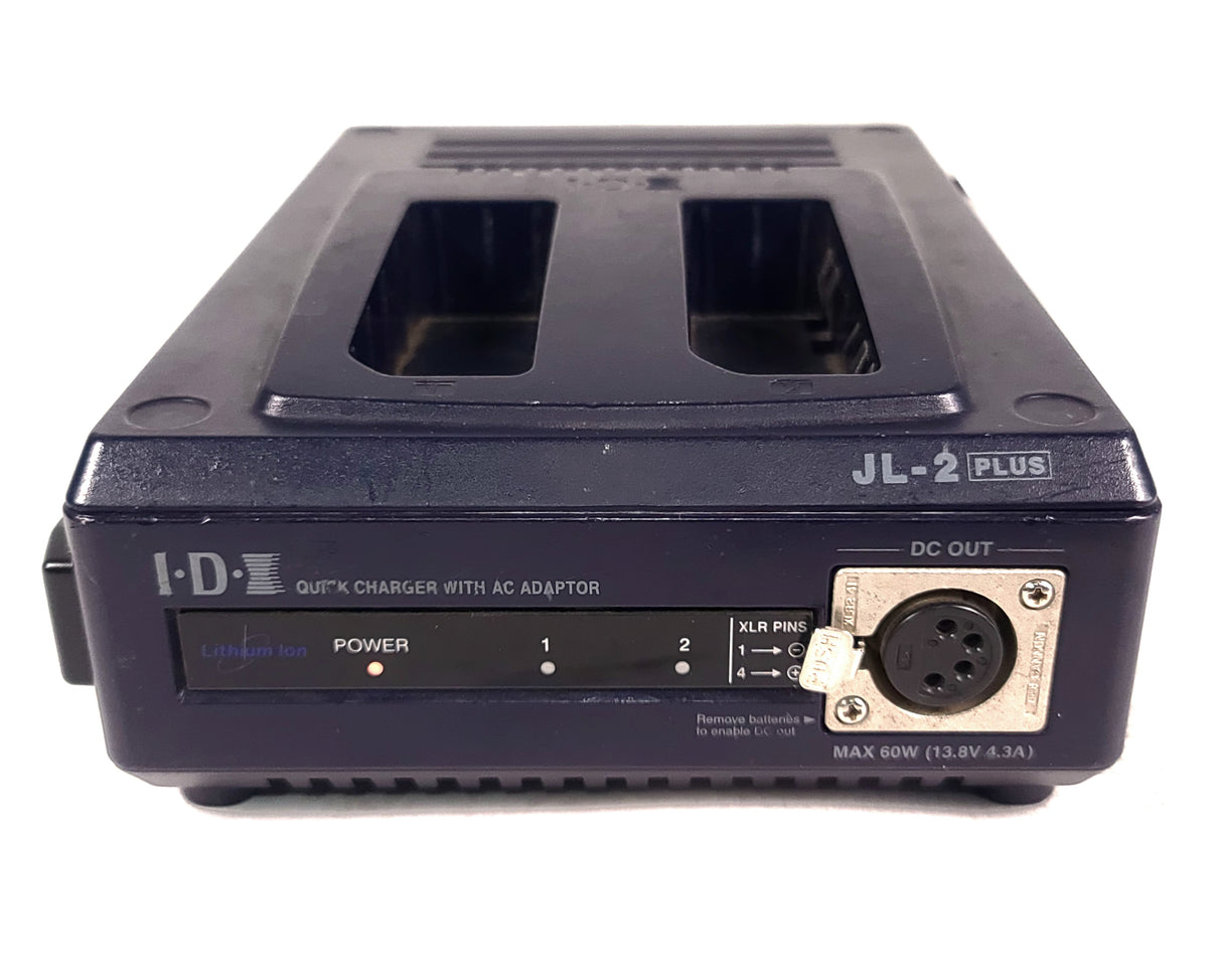 IDX JL-2PLUS Dual Channel Sequential Quick Charger w/ (2) NP-L7S Batteries