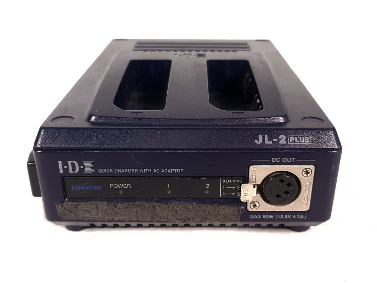 IDX JL-2PLUS Dual Channel Sequential Quick Charger w/ (2) NP-L7S Batteries
