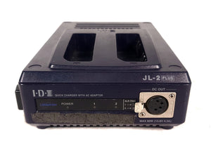 IDX JL-2PLUS Dual Channel Sequential Quick Charger w/ (2) NP-L7S Batteries