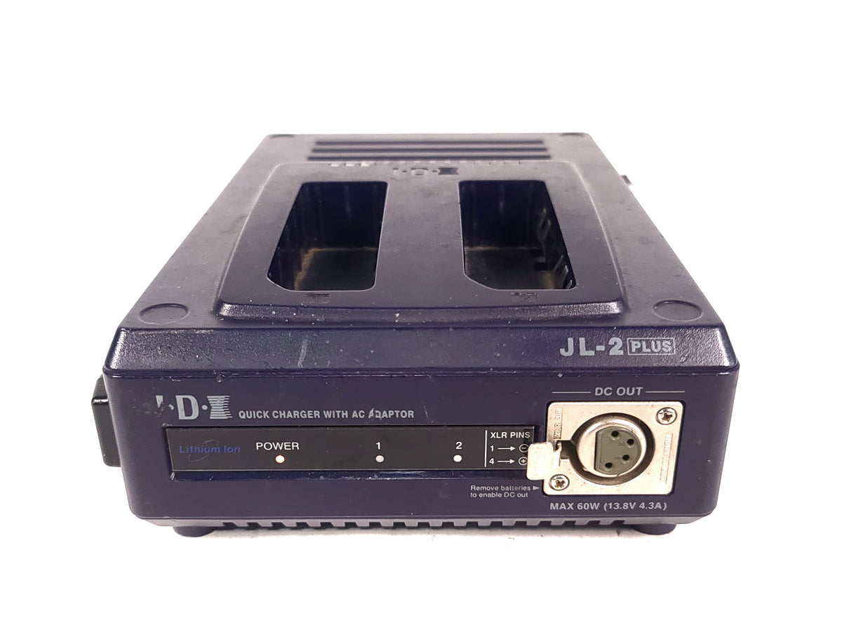 IDX JL-2PLUS Dual Channel Sequential Quick Charger w/ (2) NP-L7S Batteries