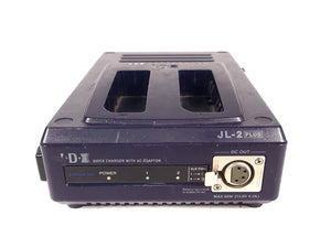 IDX JL-2PLUS Dual Channel Sequential Quick Charger w/ (2) NP-L7S Batteries