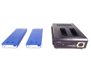 IDX JL-2PLUS Dual Channel Sequential Quick Charger w/ (2) NP-L7S Batteries