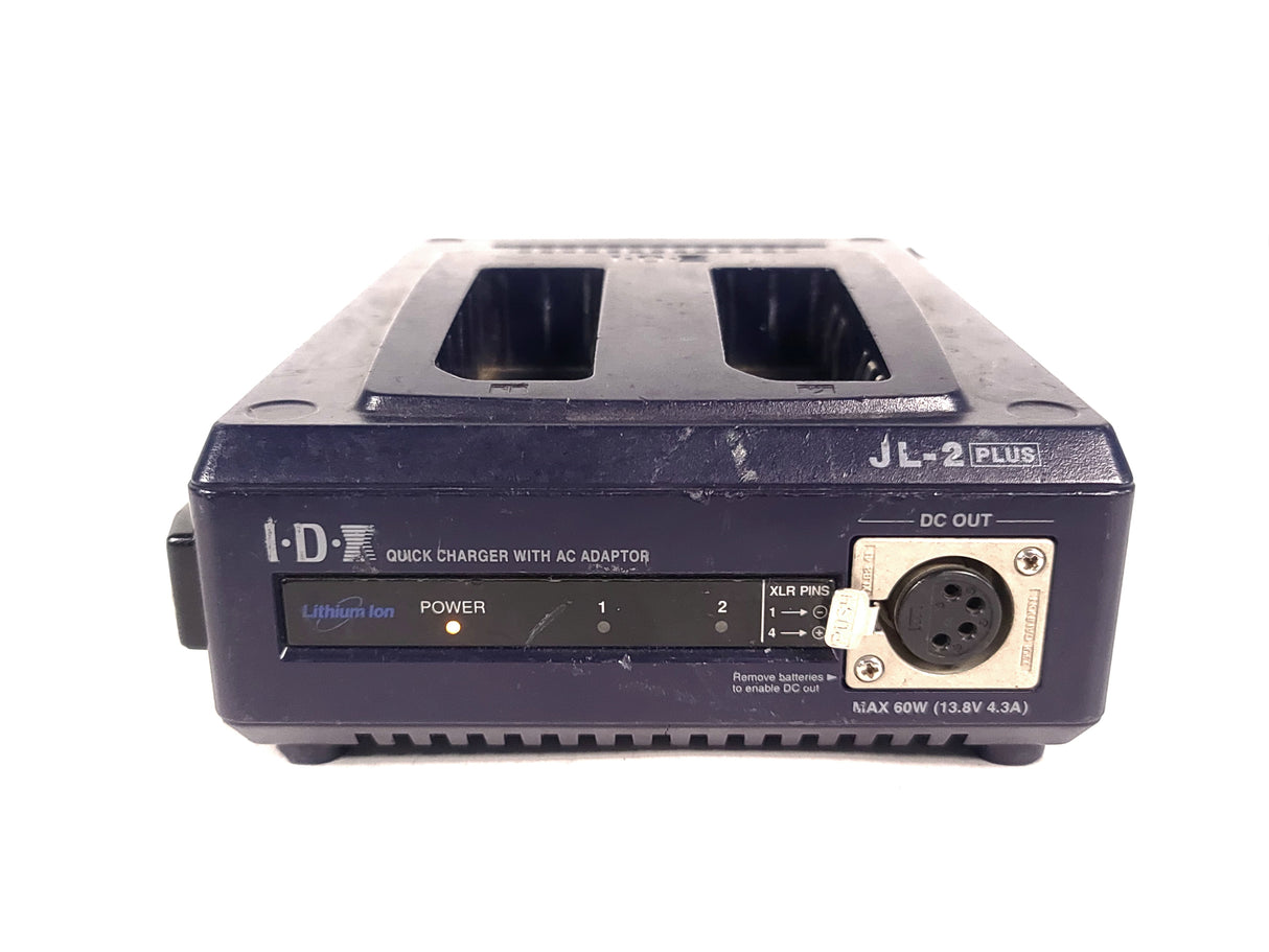 IDX JL-2PLUS Dual Channel Sequential Quick Charger w/ (2) NP-L7S Batteries