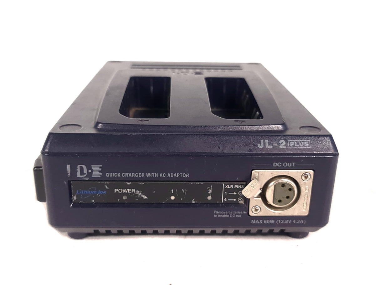 IDX JL-2PLUS Dual Channel Sequential Quick Charger w/ (2) NP-L7S Batteries