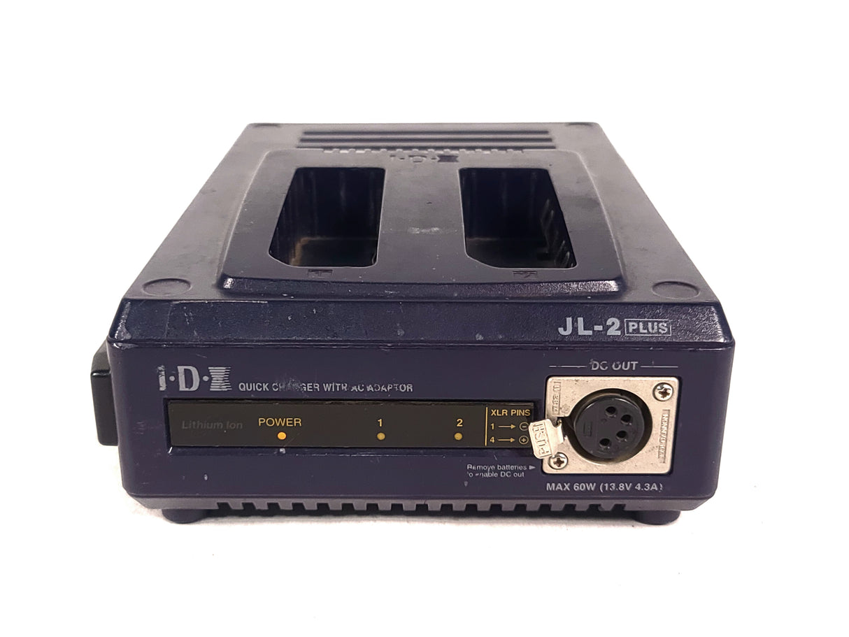IDX JL-2PLUS Dual Channel Sequential Quick Charger w/ (2) NP-L7S Batteries
