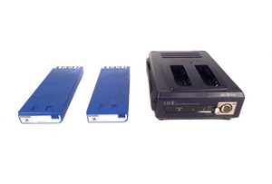 IDX JL-2PLUS Dual Channel Sequential Quick Charger w/ (2) NP-L7S Batteries